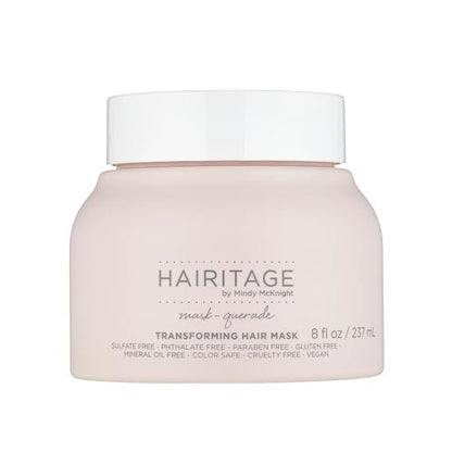 Hairitage Hydrating Argan Oil Deep Conditioning Hair Mask - Intense Moisture for Dry, Damaged, Curly & Color-Treated Hair with Shea Butter, Aloe & Soy Protein Avelisse