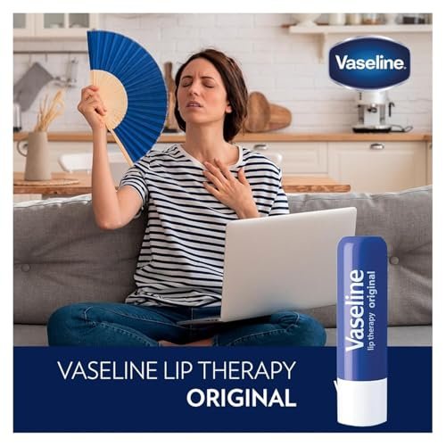 Vaseline Lip Therapy Variety 4-Pack: Original & Rosy Lips Moisturizing Lip Balm with Vitamin E, 0.16 oz Each - görsel 10