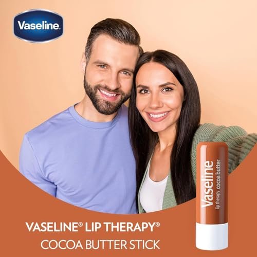 Vaseline Lip Therapy Variety 4-Pack – Rosy Lips + Cocoa Butter Moisturizing Lip Balm with Vitamin E, 0.16 Oz Each - görsel 14