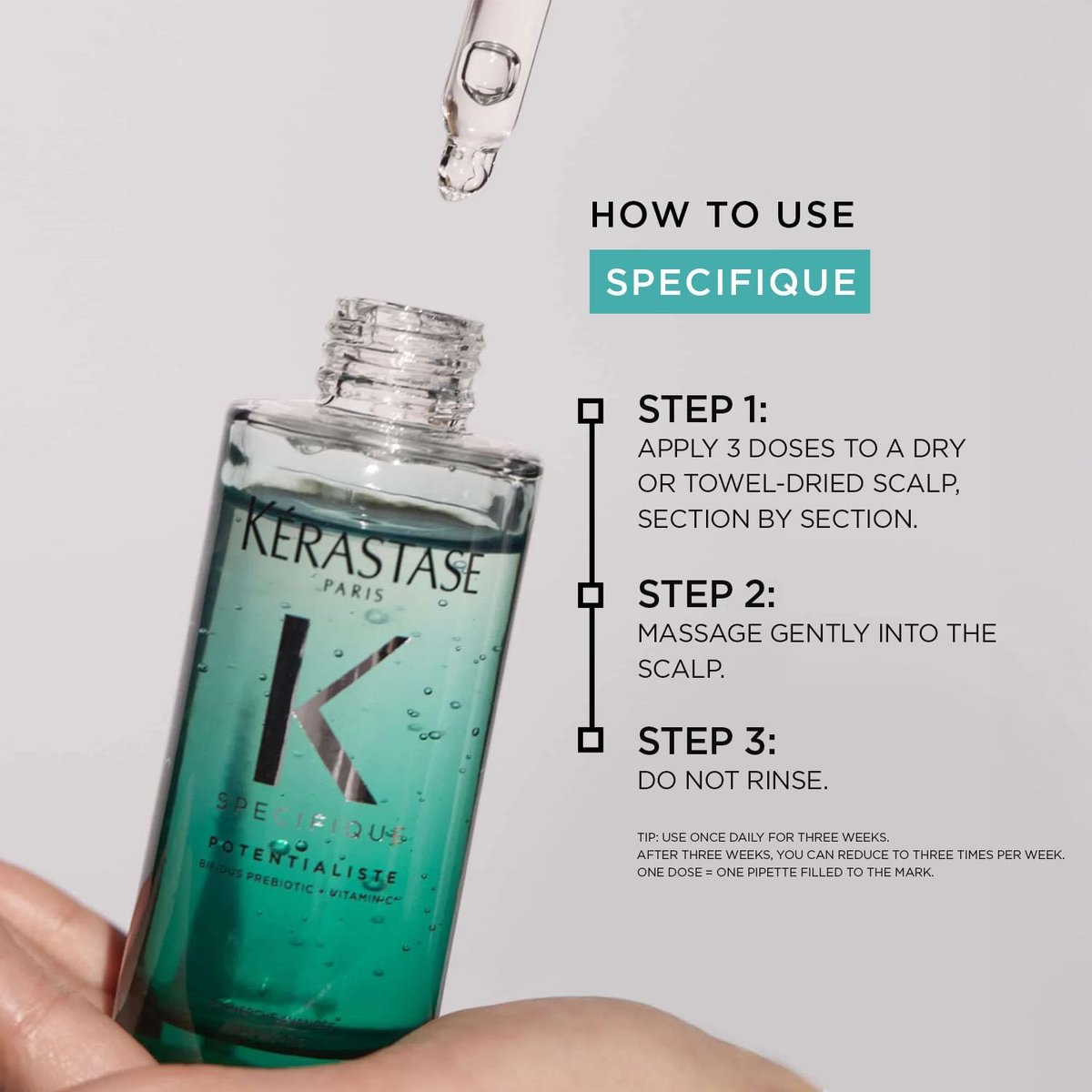 KÉRASTASE Specifique Potentialiste Hair & Scalp Serum – Universal Defense for All Scalp Types with Vitamin C, 3.04 Fl Oz Avelisse
