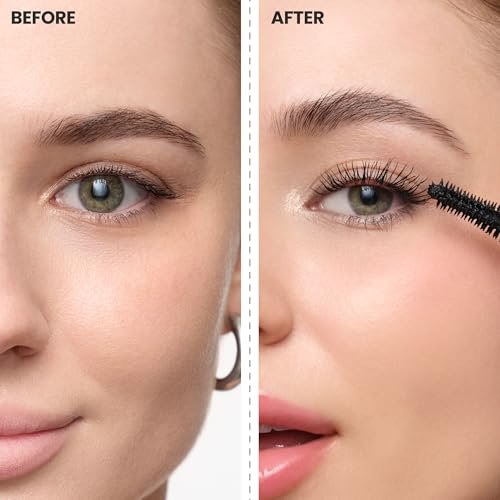 Wonderskin Mascara - Black Volumizing & Lengthening Mascara for Dramatic Lashes, Smudge Proof, 0.34 Fl Oz - görsel 4