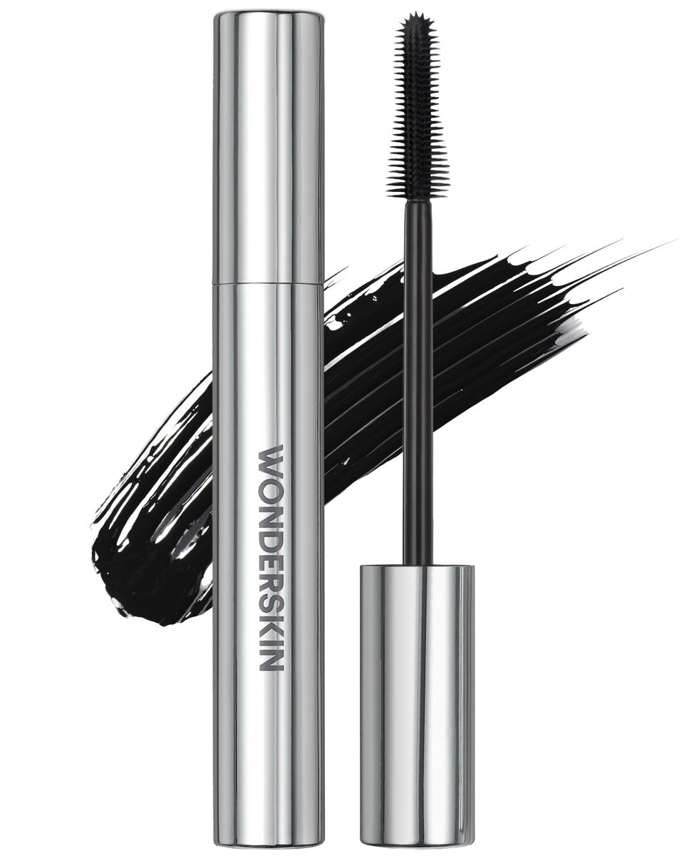 Wonderskin Mascara - Black Volumizing & Lengthening Mascara for Dramatic Lashes, Smudge Proof, 0.34 Fl Oz - görsel 1