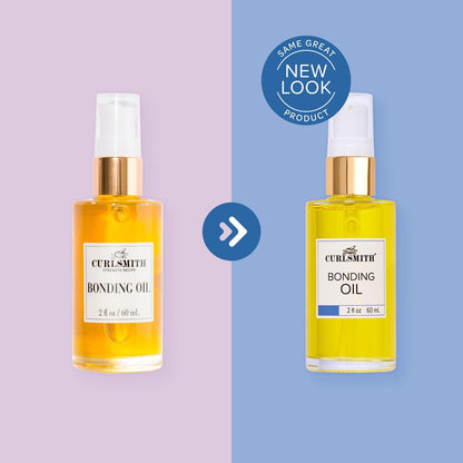 CURLSMITH Bonding Oil – Lightweight Finishing Oil for All Hair Types, 60ml (2 fl oz) Avelisse