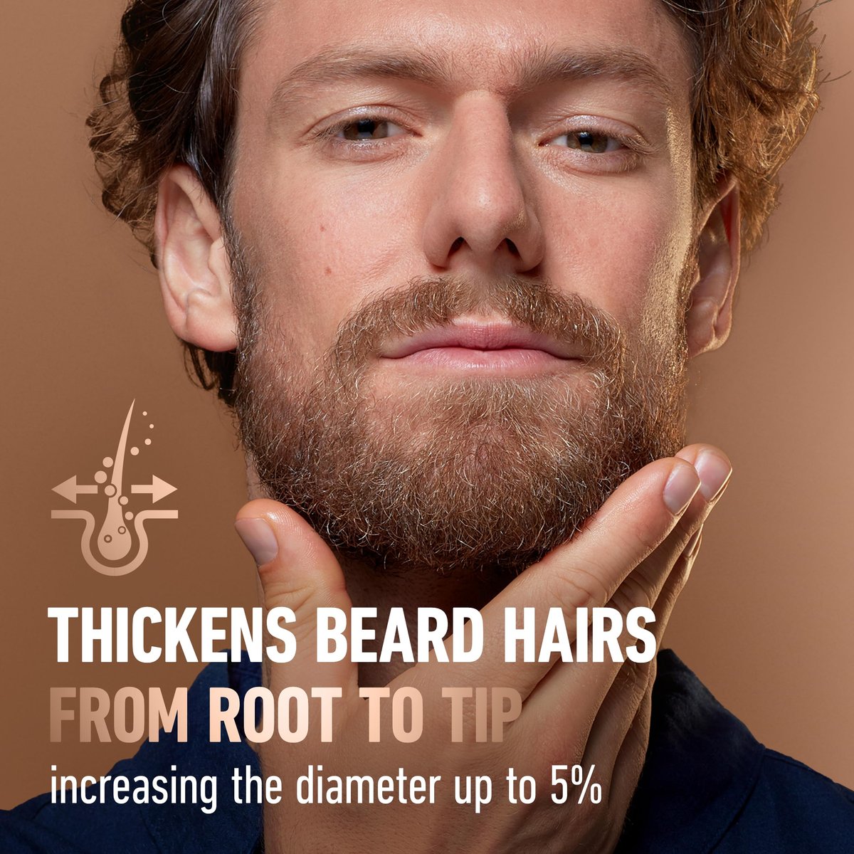 King C. Gillette Beard Thickener with Vitamin B Complex & Caffeine, 1.7 oz - görsel 11