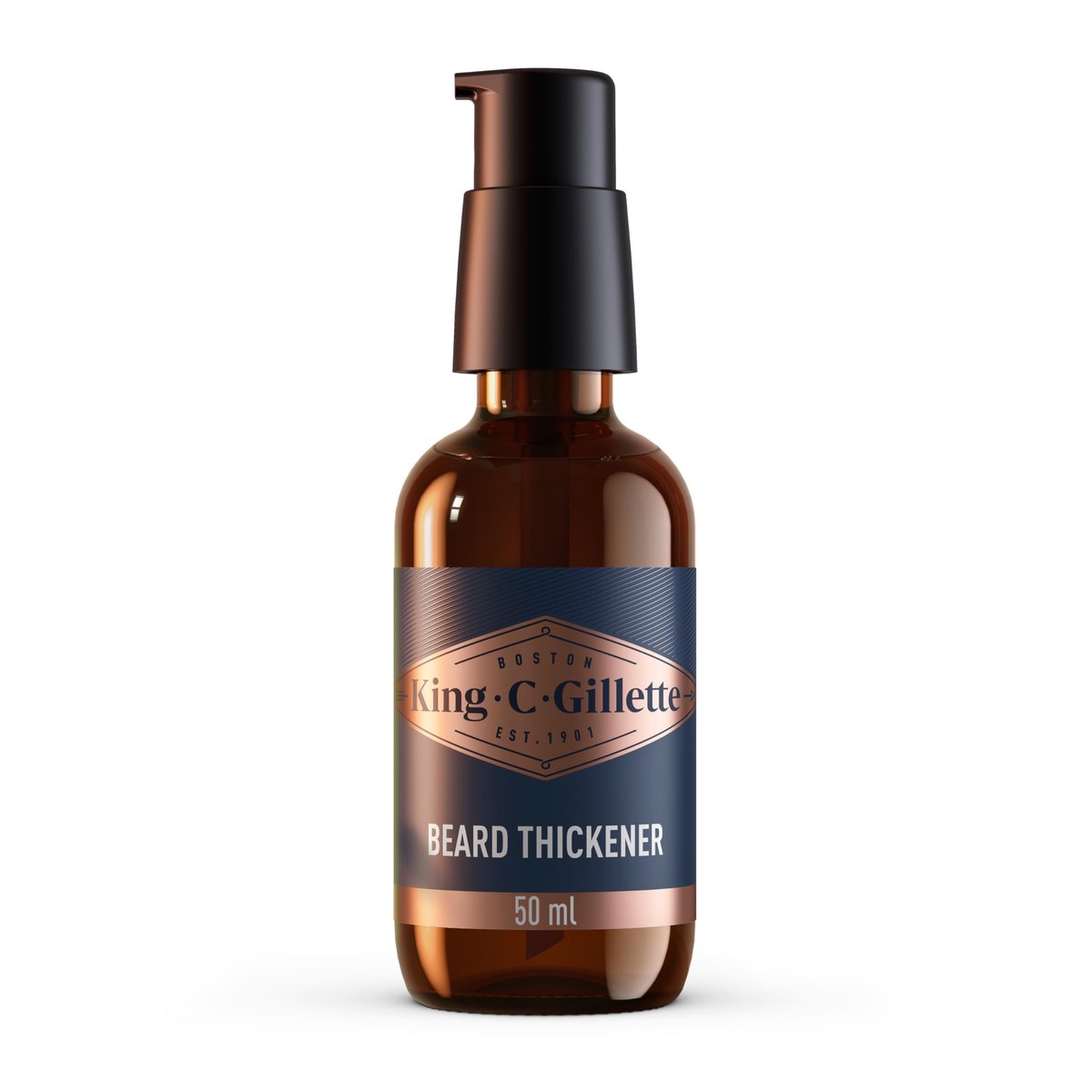 King C. Gillette Beard Thickener with Vitamin B Complex & Caffeine, 1.7 oz - görsel 1