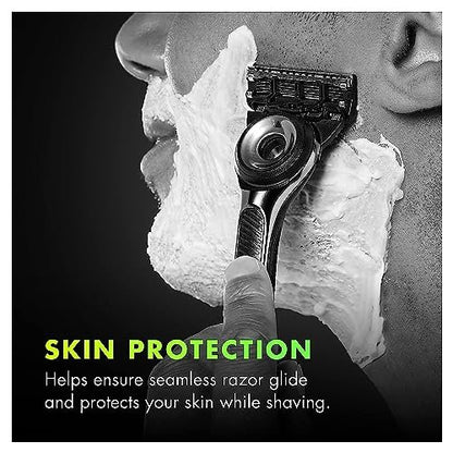 Gillette Labs Quick Rinse Lightweight Shave Foam for Men, 8.1 oz – Skin-Protecting Shaving Foam