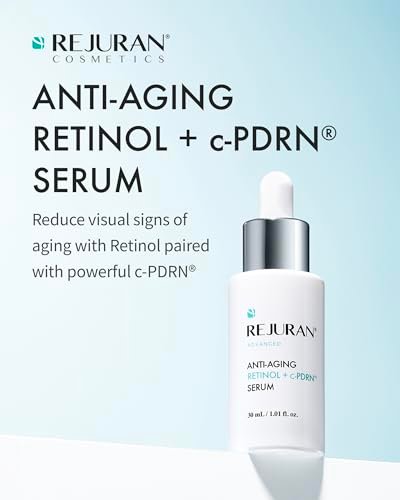 REJURAN Advanced Anti-Aging Retinol + c-PDRN Serum - Firming & Radiance Boosting Facial Serum for Wrinkle Care, 1.01 fl oz Avelisse