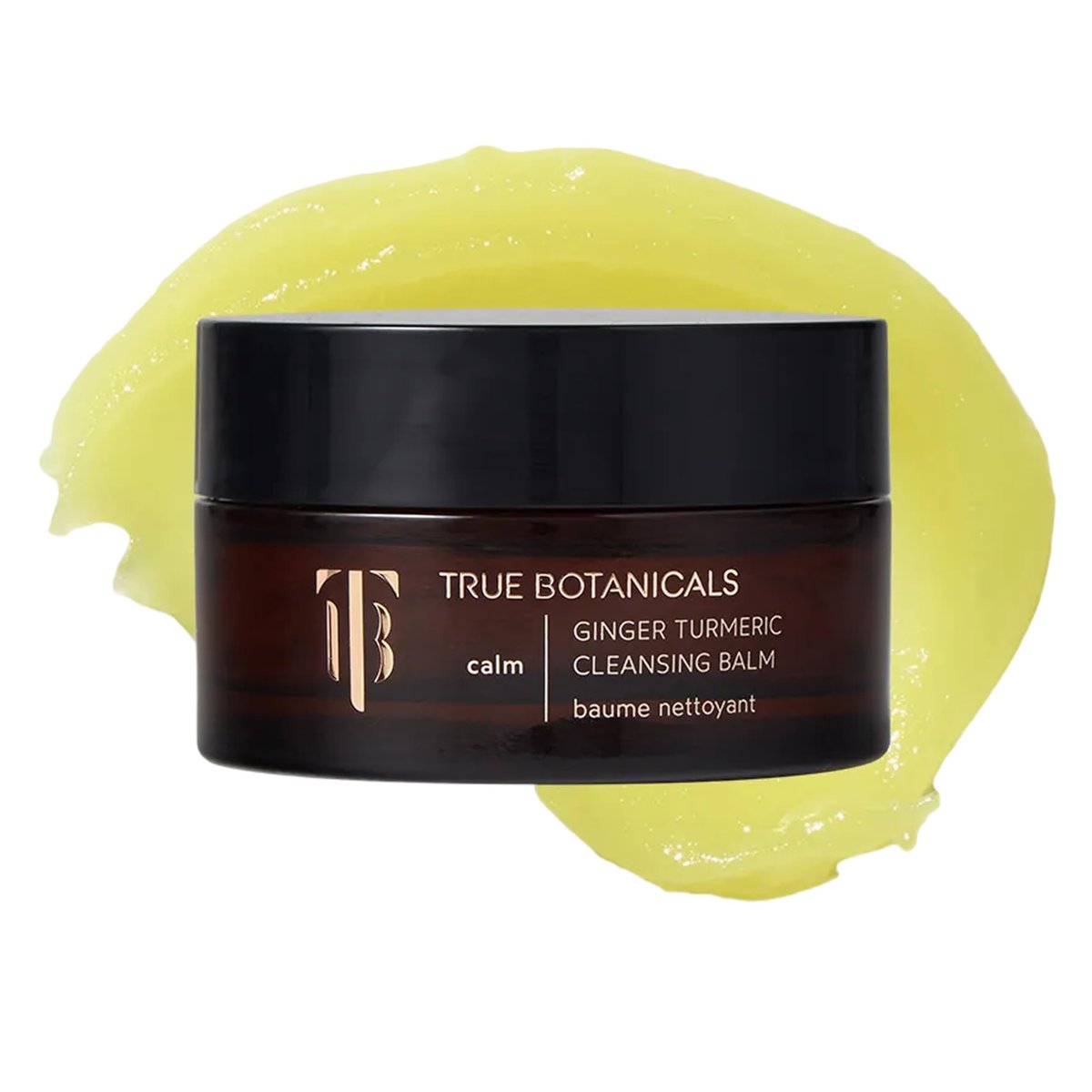 True Botanicals Ginger Turmeric Cleansing Balm – Natural Hydrating Facial Cleanser & Makeup Remover for Dry & Sensitive Skin (3.4 oz) Avelisse