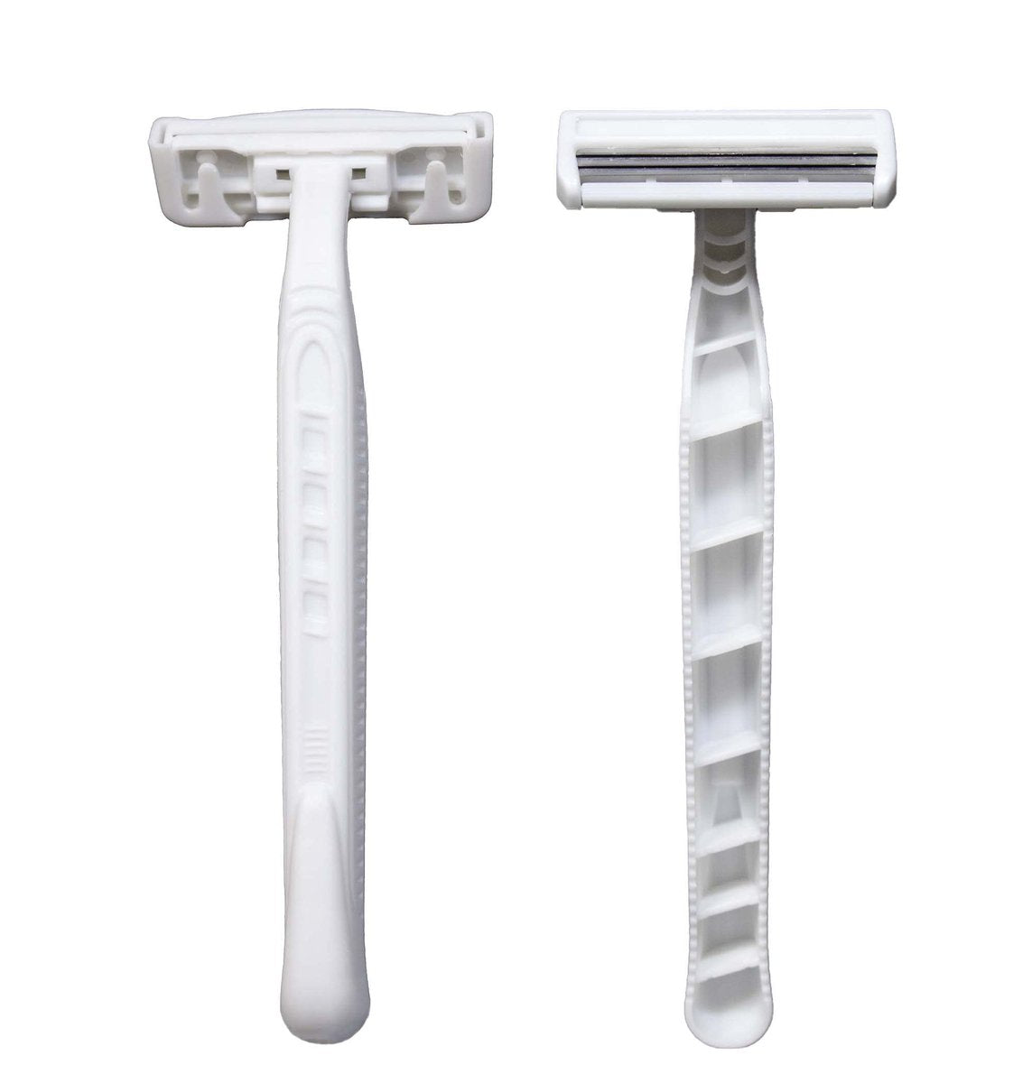 Crazors 3-Blade Disposable Razors for Men & Women – 8-Pack Single-Use Body & Face Shaver – Eco-Friendly Travel-Size Toiletries Avelisse