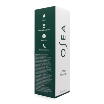 OSEA Ocean Cleanser 5 oz - Nourishing Mineral-Rich Facial Cleansing Gel - Gentle Face Wash for Clean Beauty - Vegan & Cruelty-Free Avelisse