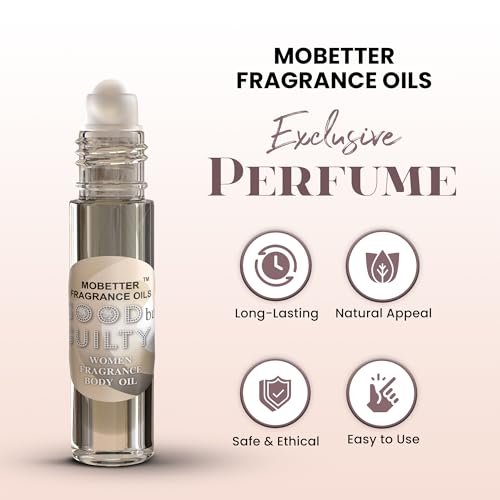 MOBETTER FRAGRANCE OILS Good But Guilty Women Perfume Fragrance Body Oil - 0.33 Fl Oz - görsel 6
