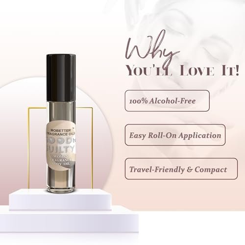 MOBETTER FRAGRANCE OILS Good But Guilty Women Perfume Fragrance Body Oil - 0.33 Fl Oz - görsel 8