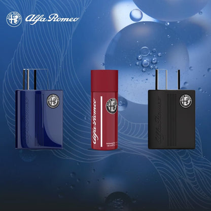Alfa Romeo Black Men Eau de Toilette Spray, 4.2 oz