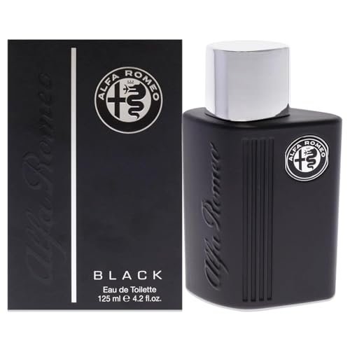 Alfa Romeo Black Men Eau de Toilette Spray, 4.2 oz - görsel 2