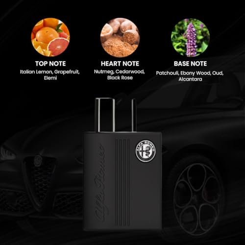 Alfa Romeo Black Men Eau de Toilette Spray, 4.2 oz - görsel 10