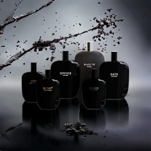 Fragrance One DATE for Men - Extrait de Parfum, Long-Lasting Oriental Woody Cologne, Premium Evening Wear Fragrance, 3.4 oz Avelisse