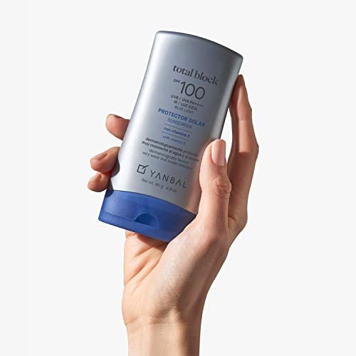 TOTAL BLOCK Sunblock SPF100 Blue Light RSF 99% High Protection by Yanbal Avelisse