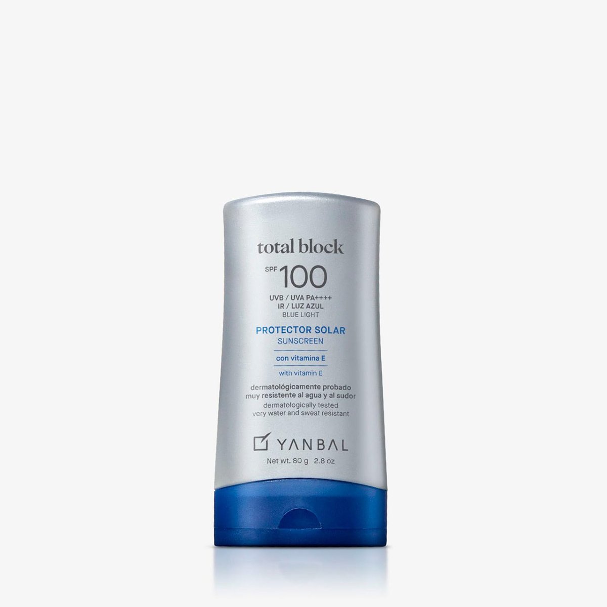 TOTAL BLOCK Sunblock SPF100 Blue Light RSF 99% High Protection by Yanbal Avelisse