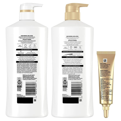 Pantene Radiant Color Shine Shampoo, Conditioner & Hair Treatment Set for Color-Treated Hair, 3-Pack, 17.77 Fl Oz Each Avelisse