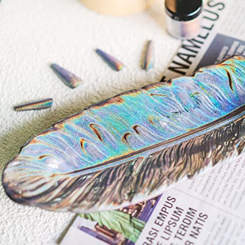 NODDWAY Holographic Powder - 0.07oz/2g Rainbow Chrome Fine Pigment for Epoxy Resin, Nails, and Crafts - görsel 10
