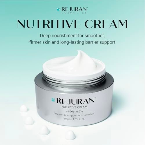 REJURAN Nutritive Cream with c-PDRN – Salmon DNA Facial Moisturizer for Nourishing, Deep Hydrating, Radiant Glass Skin – Korean Skincare, 1.69 fl oz Avelisse
