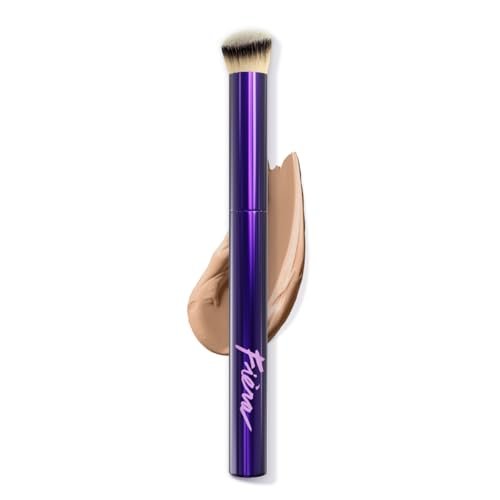FIÈRA Contoured Concealer Brush for Eyes & Nose – Precise Blending Makeup Brush for Flawless Coverage – Soft, Non-Shedding, Cruelty-Free Brush for Spot Concealing & Hard-to-Reach Areas - görsel 2