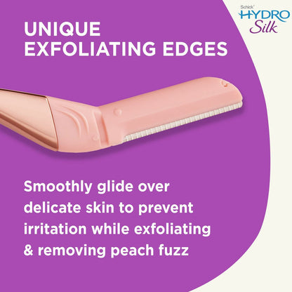 Schick Hydro Silk Dermaplaning Wand Refill Blades — 6 Count Precision Refills for Smooth, Radiant Skin Avelisse