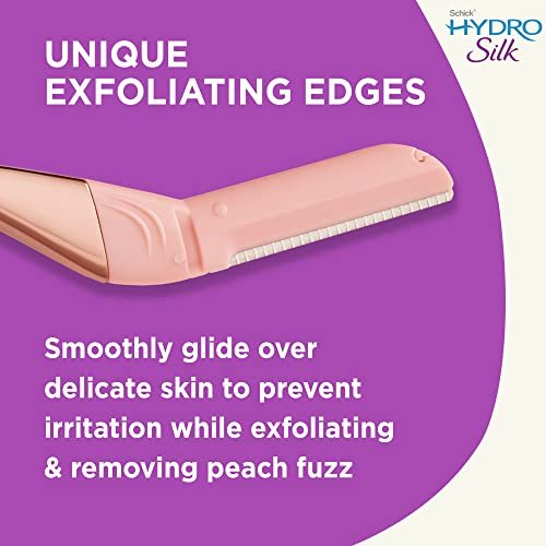 Schick Hydro Silk Dermaplaning Wand Refill Blades — 6 Count Precision Refills for Smooth, Radiant Skin Avelisse
