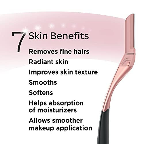 Schick Hydro Silk Dermaplaning Wand Refill Blades — 6 Count Precision Refills for Smooth, Radiant Skin Avelisse