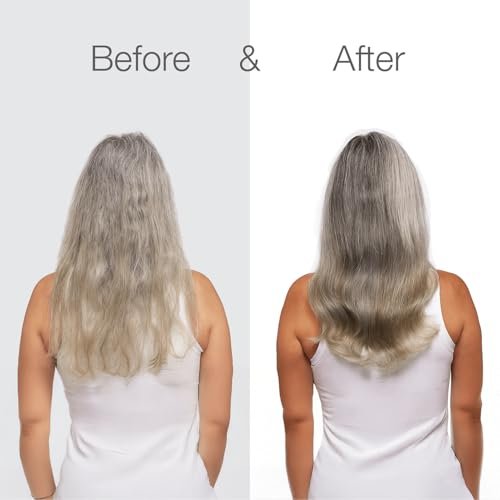 Better Not Younger Silver Lining Purple Hair Mask for Women 40+ – Deep Conditioning Treatment for Gray, Silver & Blonde Hair - Butter Mask with Plant-Based Oils – Hydrates & Neutralizes Brassiness Avelisse