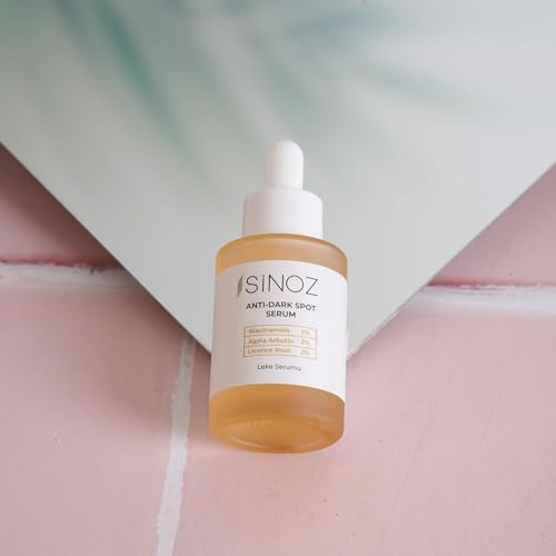 Sinoz Anti-Dark Spot Arbutin Skin Serum - Niacinamide 5% + Alpha Arbutin 2% - Fades Dark Spots & Brightens Uneven Skin Tone - Lightweight & Fast Absorbing - 30 ml - görsel 6
