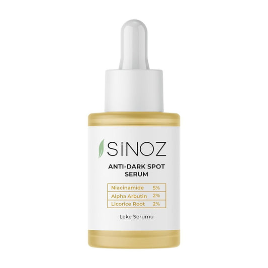 Sinoz Anti-Dark Spot Arbutin Skin Serum - Niacinamide 5% + Alpha Arbutin 2% - Fades Dark Spots & Brightens Uneven Skin Tone - Lightweight & Fast Absorbing - 30 ml