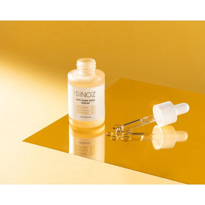 Sinoz Anti-Dark Spot Arbutin Skin Serum - Niacinamide 5% + Alpha Arbutin 2% - Fades Dark Spots & Brightens Uneven Skin Tone - Lightweight & Fast Absorbing - 30 ml