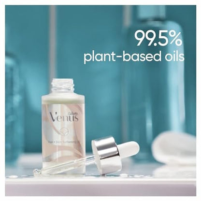 Gillette Venus Pubic Hair & Skin Softening Oil for Sensitive Areas, 1 oz Avelisse