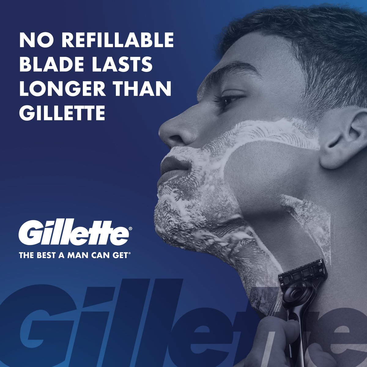 GilletteLabs Men's Shaving Razor with Exfoliating Bar, 1 Handle, 4 Blade Refills, Magnetic Stand Avelisse