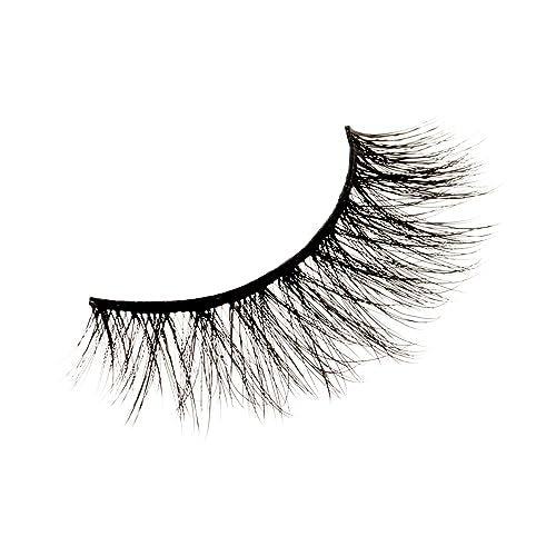 KISS Magnetic Curation False Eyelashes, 3 Pairs with 5 Double Strength Magnets, Wind Resistant, Dermatologist Tested, Reusable Up to 15 Times, Black, 3 Count - görsel 13