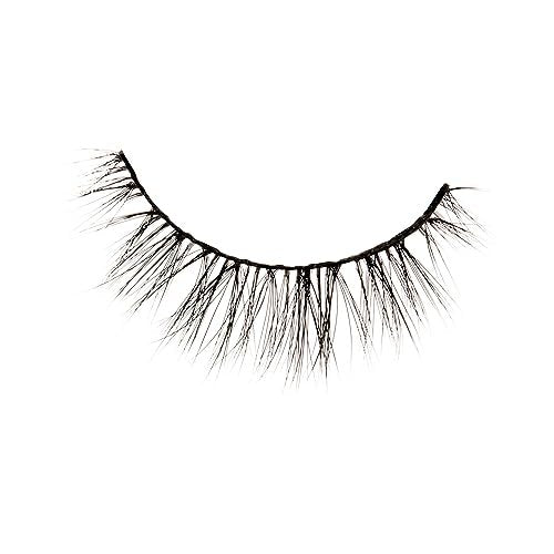 KISS Magnetic Curation False Eyelashes, 3 Pairs with 5 Double Strength Magnets, Wind Resistant, Dermatologist Tested, Reusable Up to 15 Times, Black, 3 Count - görsel 11