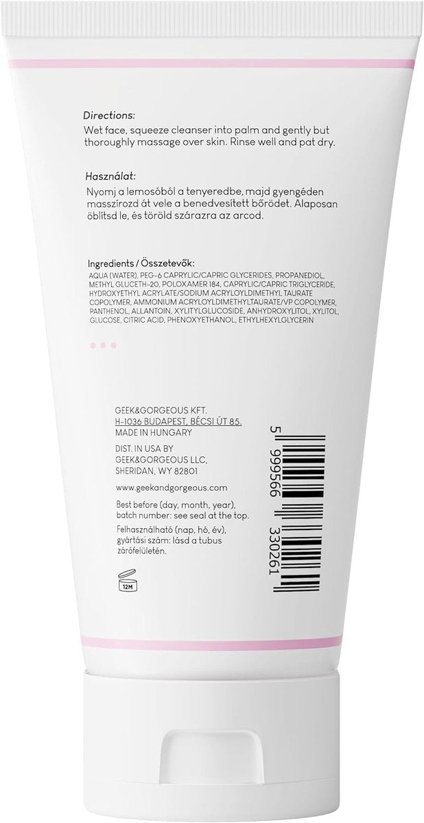 Jelly Joker Gentle Gel Cleanser & Makeup Remover – Non-Foaming, Low pH, Hydrating – For All Skin Types, Sensitive – 5.07 oz - görsel 3