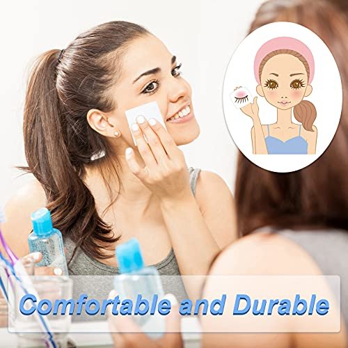 Leelosp 600-Pack 2x2 Inch Disposable Non-Woven Facial Wipes – Soft Aesthetic Petite Silken Pads for Spa, Salon, Makeup Removal & Product Application - görsel 4