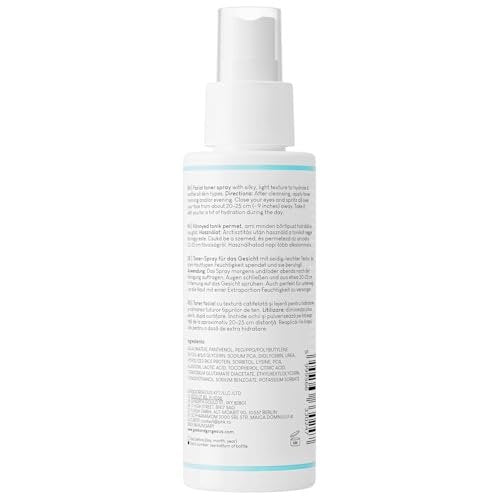 Geek & Gorgeous Liquid Hydration – Lightweight Toner Mist with 5% Panthenol & Natural Moisturizing Factors – Hydrates & Soothes All Skin Types – 3.7 Fl Oz Avelisse
