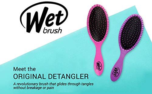Wet Brush Original Detangler Brush - Magical Midnight - Ultra-Soft Intelliflex Bristles for Pain-Free Detangling - Suitable for All Hair Types - görsel 10