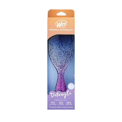 Wet Brush Original Detangler Brush - Magical Midnight - Ultra-Soft Intelliflex Bristles for Pain-Free Detangling - Suitable for All Hair Types