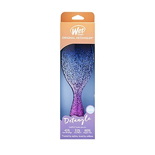 Wet Brush Original Detangler Brush - Magical Midnight - Ultra-Soft Intelliflex Bristles for Pain-Free Detangling - Suitable for All Hair Types - görsel 8