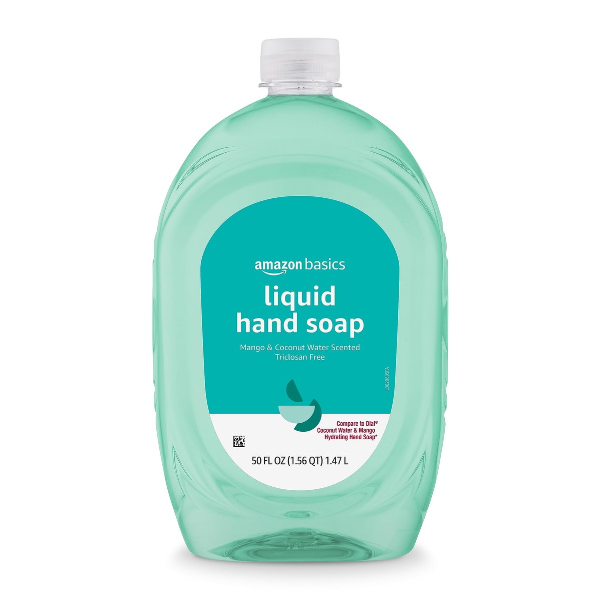 Liquid Hand Soap Refill, Mango & Coconut Water Scent, Dermatologist Tested, pH Balanced, 50 Fl Oz (Pack of 2) - görsel 4