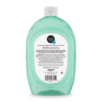 Liquid Hand Soap Refill, Mango & Coconut Water Scent, Dermatologist Tested, pH Balanced, 50 Fl Oz (Pack of 2)