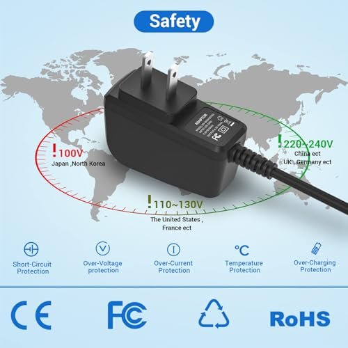 CGGXJP 4.3V Charger Compatible with Philips Norelco OneBlade (Old Model) A00390 QP2520 MG3740 QP2521 QP2522 QP2515 MG5700 MG3720 Electric Shaver Replacement Power Cord - görsel 13