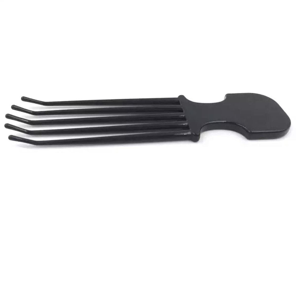 Coiffure Extensions CE Scalp Scratcher & Massager - Black Plastic Pocket Size Comb for Itchy Scalp Relief - görsel 7