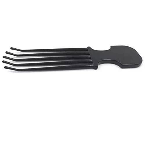 Coiffure Extensions CE Scalp Scratcher & Massager - Black Plastic Pocket Size Comb for Itchy Scalp Relief - görsel 8