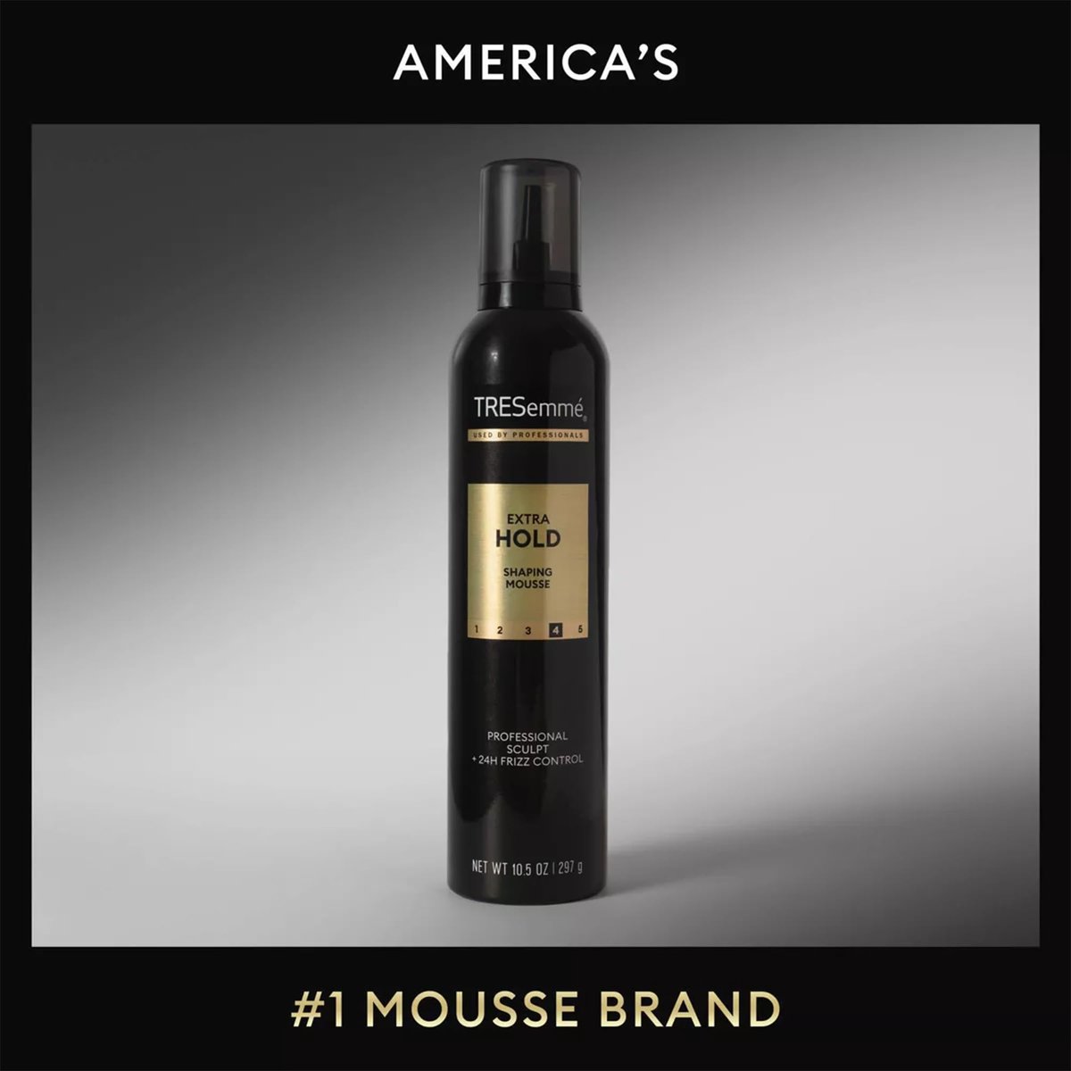 TRESemmé Extra Hold Shaping Mousse 2-Pack with Keratin Mask – 24H Frizz Control & Moisture Avelisse