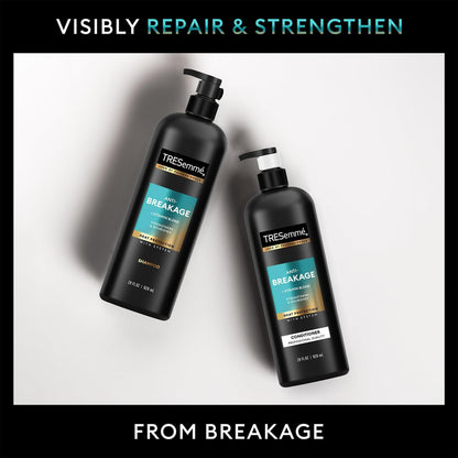 TRESemmé Anti-Breakage Shampoo, Conditioner & Keratin Mask Set - Strengthening for Dry, Damaged Hair, 28 oz Duo Avelisse